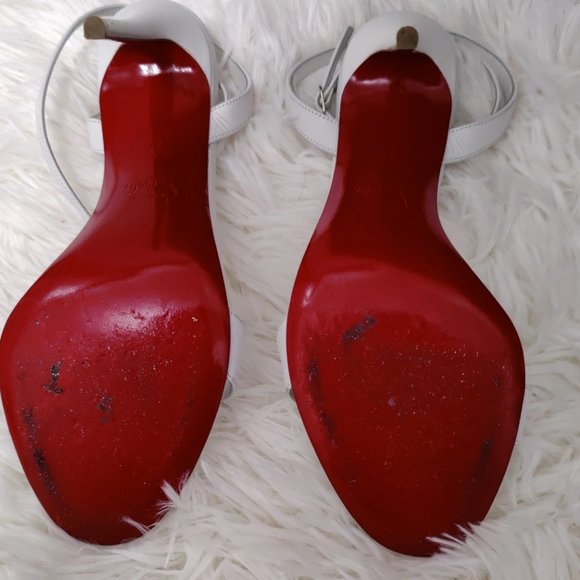 Christian Louboutin Loubigirl 100 Leather Sandal - Picture 4 of 4